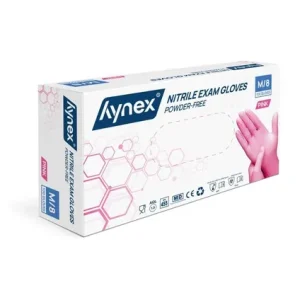 Hynex Nitrile Powder Free Roze M