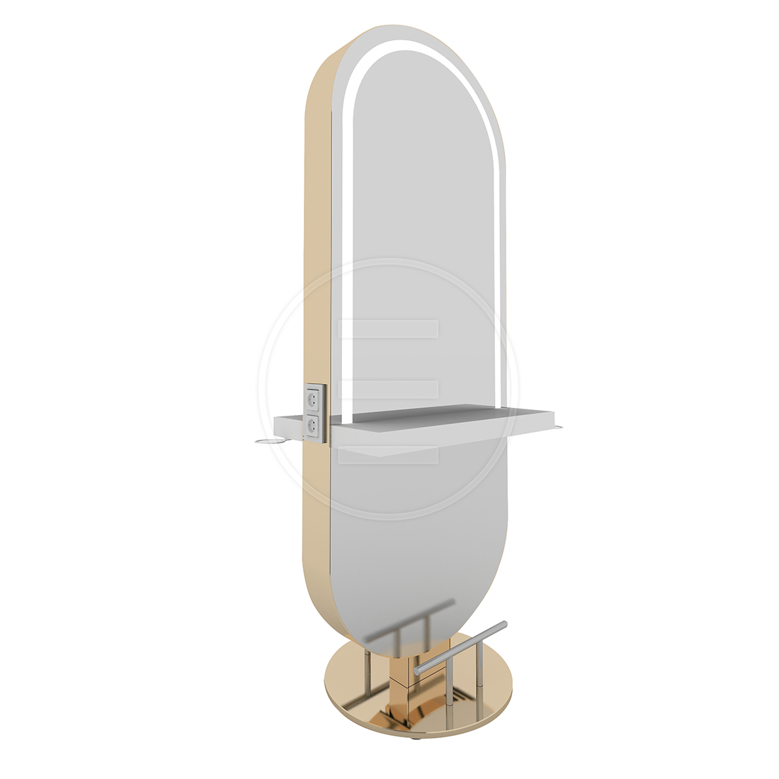 Kaptafel Glam Island Gold