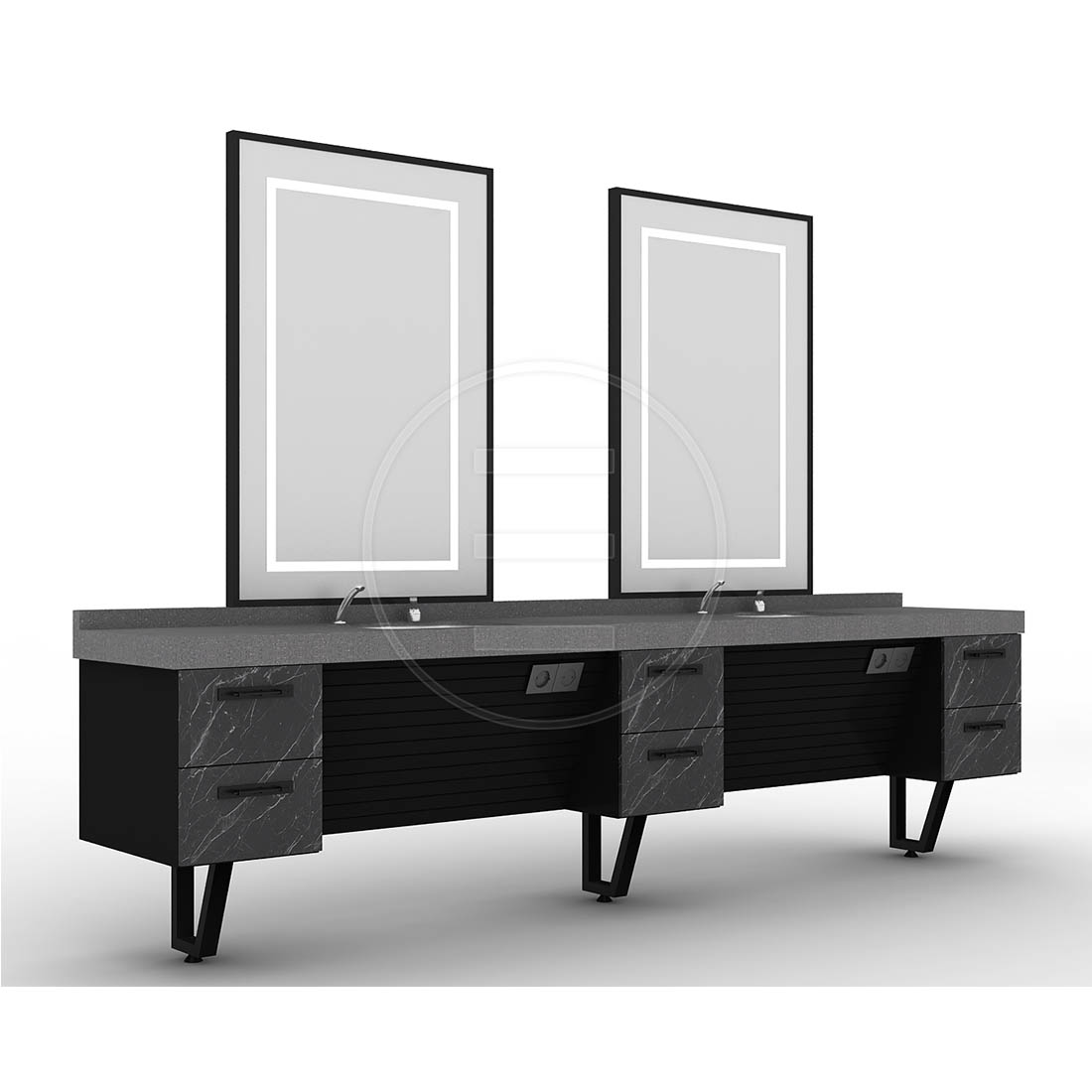 Kaptafel Odin Grey
