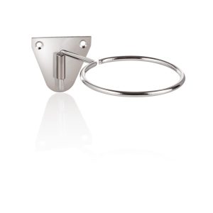 Föhnhouder Rond Silver Simple