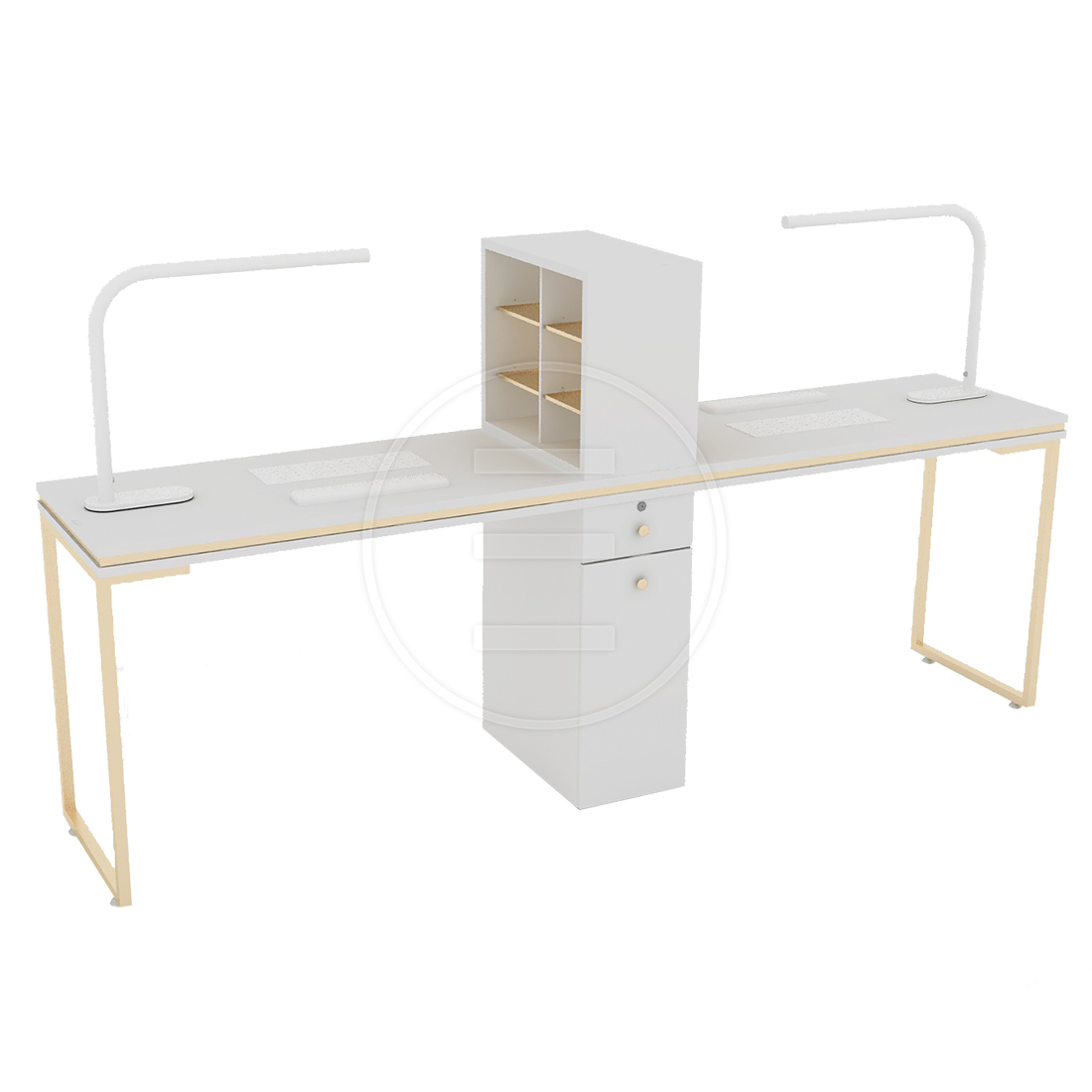 Manicure Venus Gold Double Nail Station